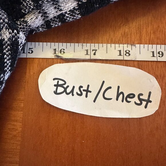 Elliott Lauren Womens Plaid Tweed Blazer Jacket Size 4 Black & White Wool Blend - Picture 5 of 6